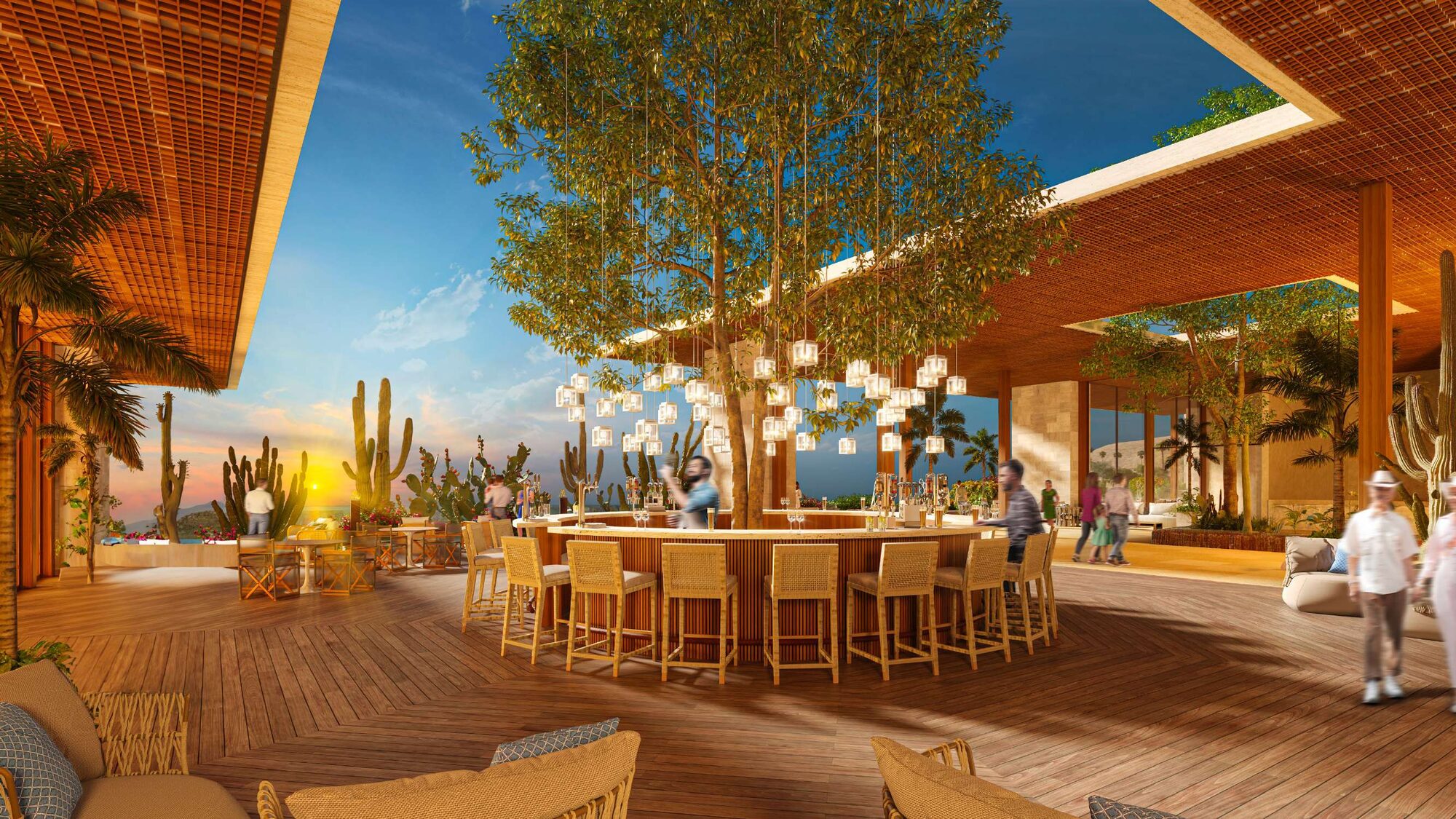 Resort pools